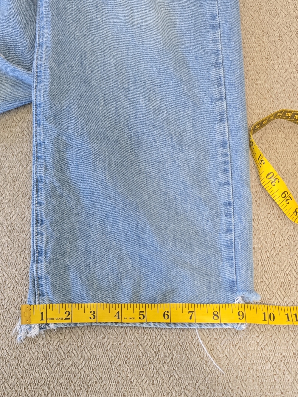 Levi's High Waisted Straight Jeans - Size 27 - Picture 13 of 14